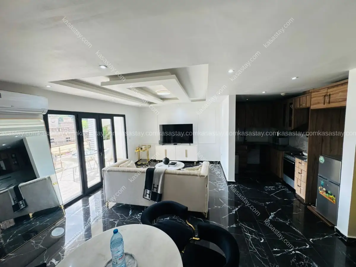 Appartement à Quartier Bastos, Yaoundé, 2 chambres