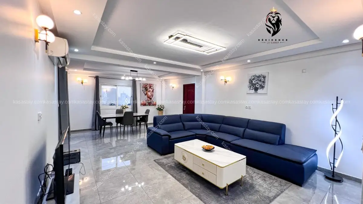 Appartement à Akwa I, 2 chambres